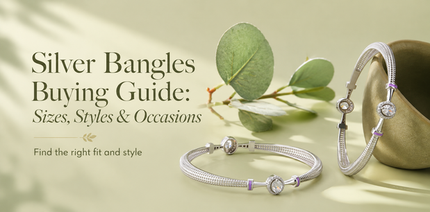 Silver bangles buying guide sizes styles occasions