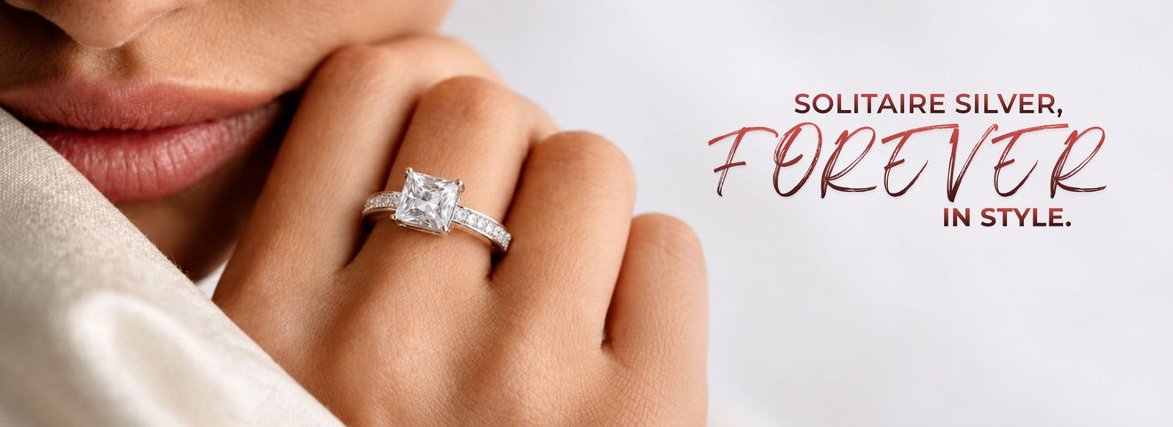 Solitaire Silver Rings: A Timeless Choice for Everyday Elegance