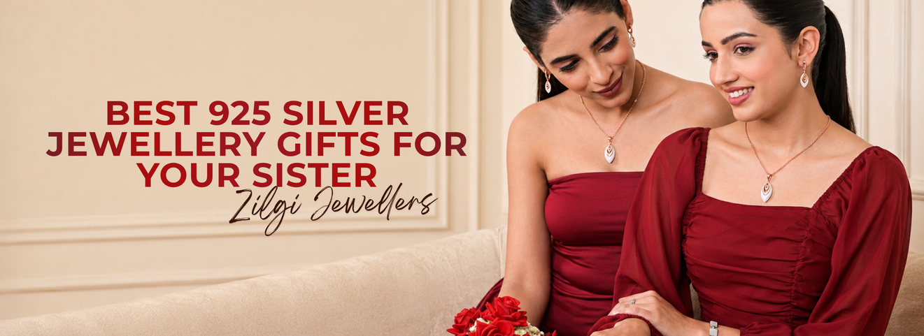 Best 925 silver jewellery gifts for sister by Zilgi Jewels