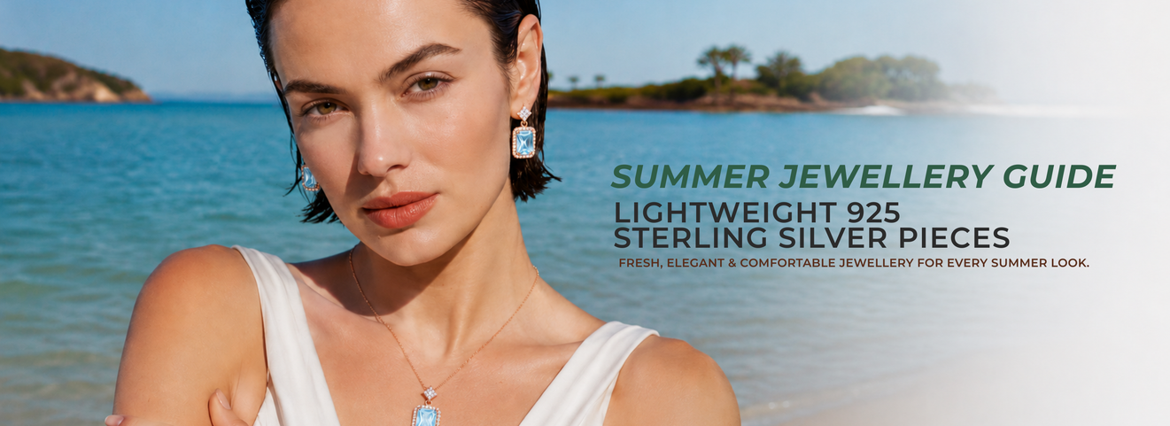 ZILGI 925 sterling silver summer jewellery collection for women