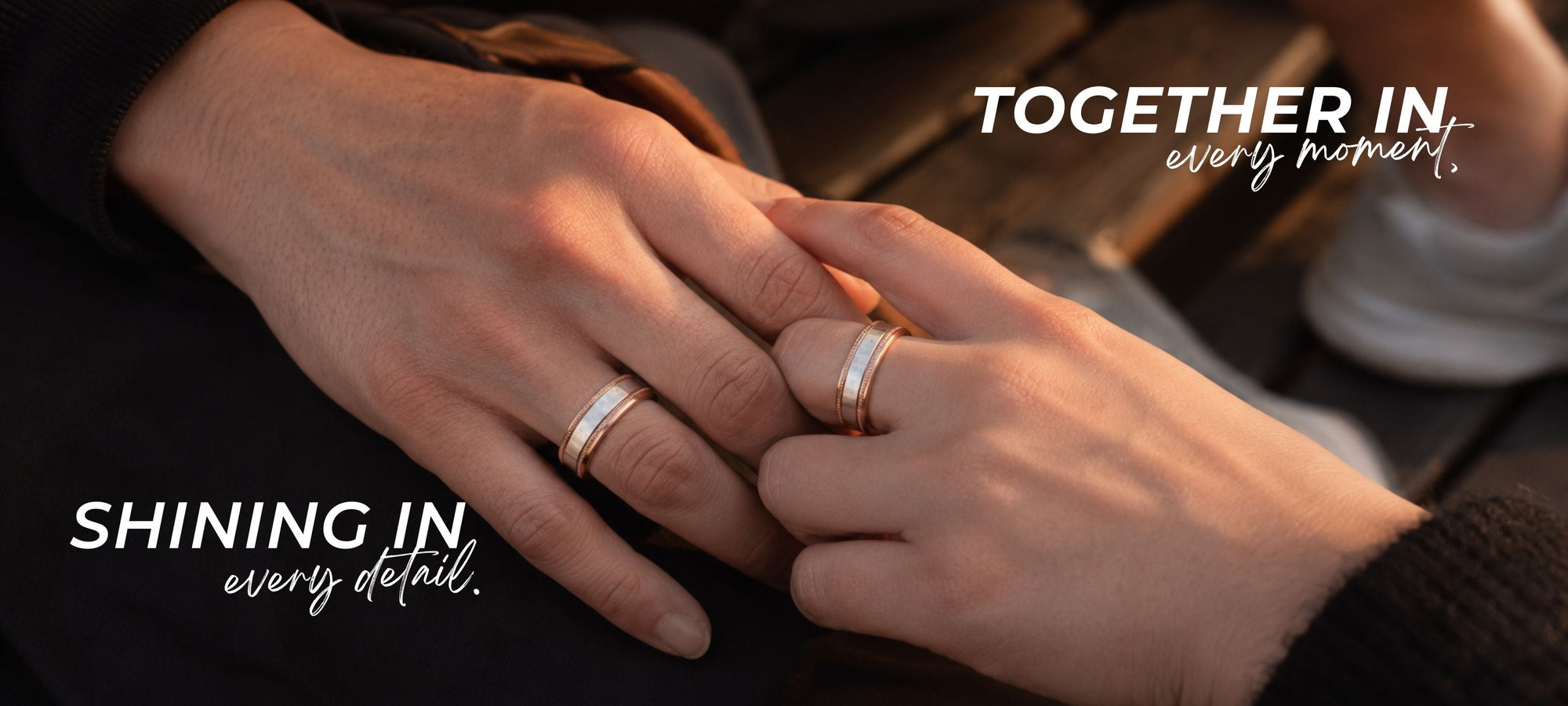 925 sterling silver couple bands for men and women with a modern minimalist design.