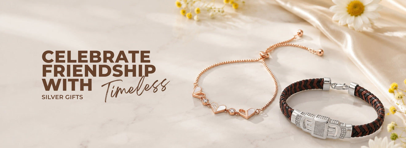 Best silver friendship bracelets gifts