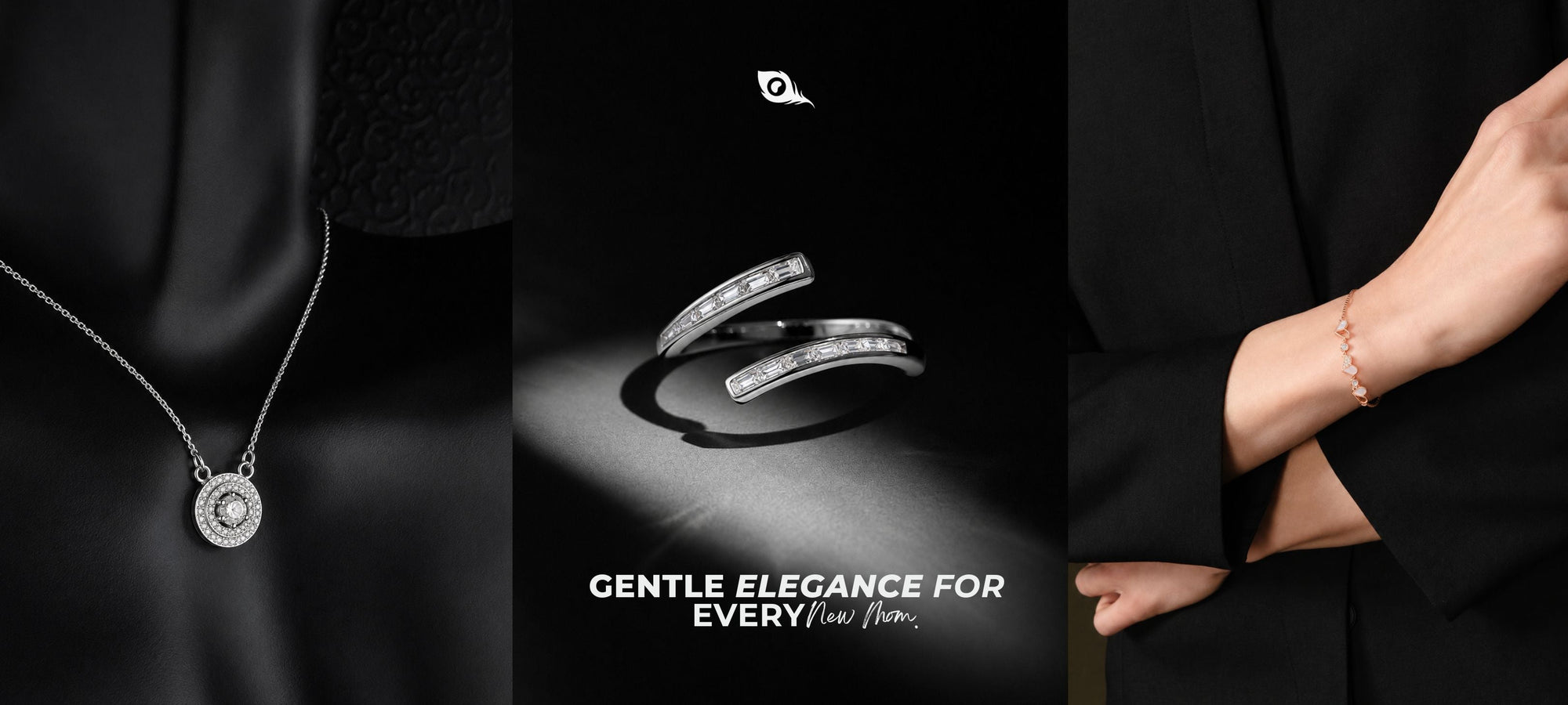 Silver jewellery new mom's safe stylish gentle