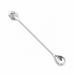 925 Sterling Silver Galthuthi Spoon with Peacock Feather Design | Traditional Baby Feeding & Keepsake Gift