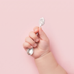 925 Sterling Silver Galthuthi Spoon with Peacock Feather Design | Traditional Baby Feeding & Keepsake Gift