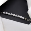 Classic Floral CZ 925 Sterling Silver Bracelet for Women