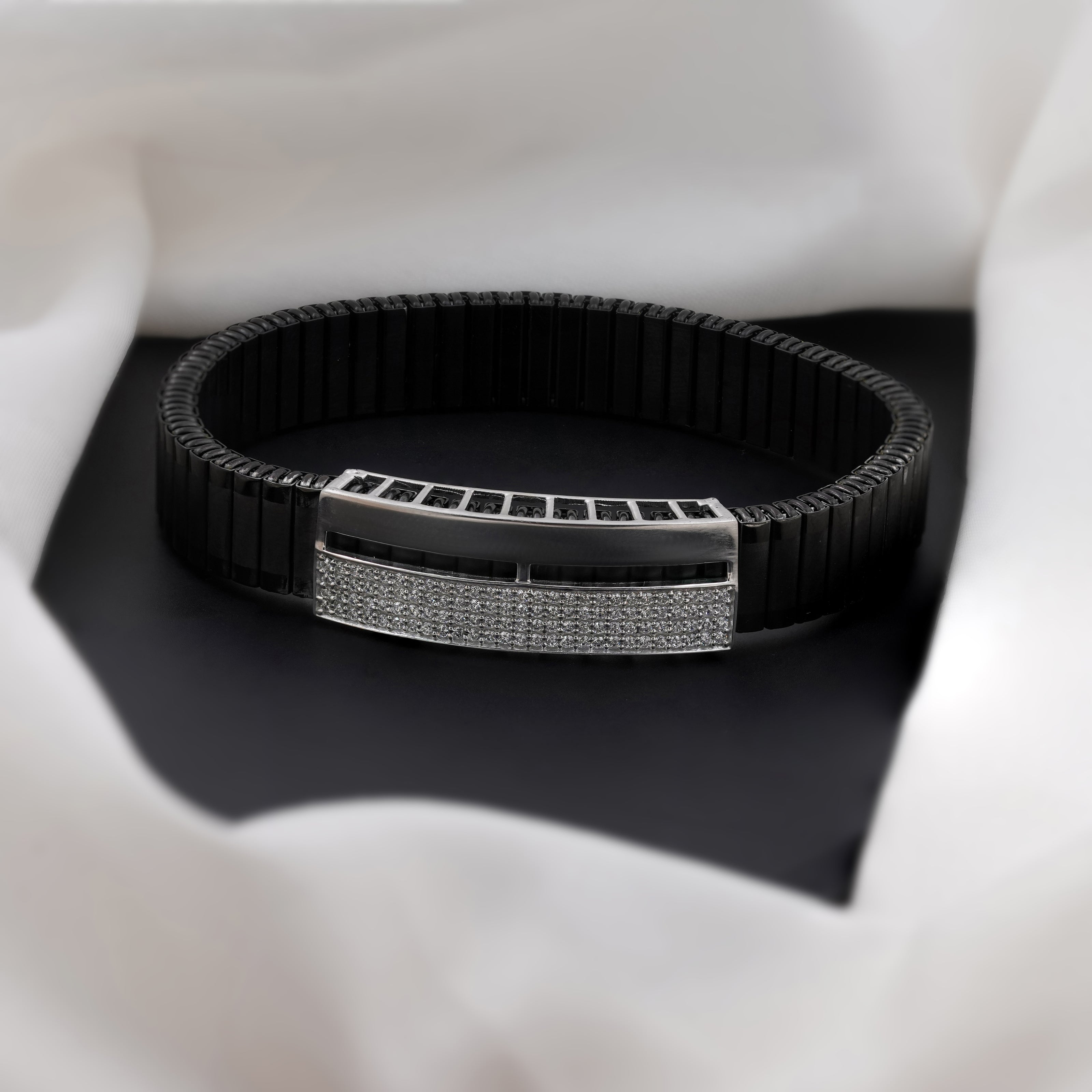 Royal Crest Rolex-Style 925 Sterling Silver Bracelet for Men