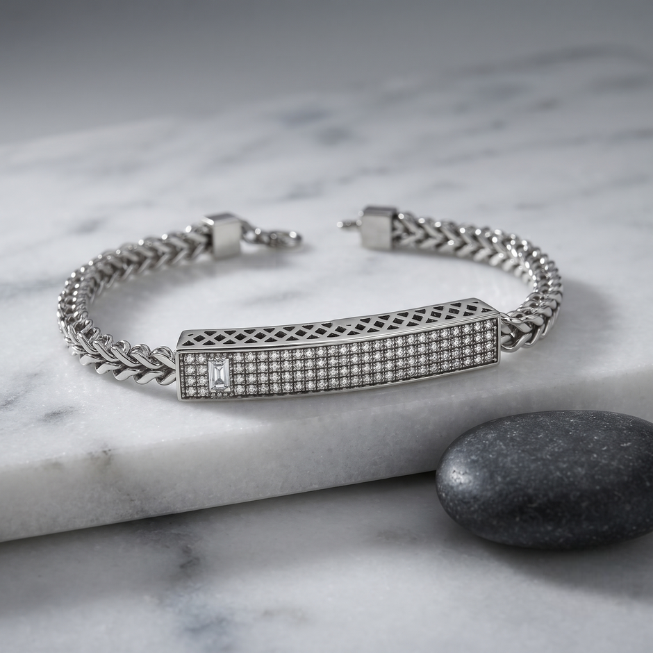 Men’s 925 Sterling Silver Bracelet
