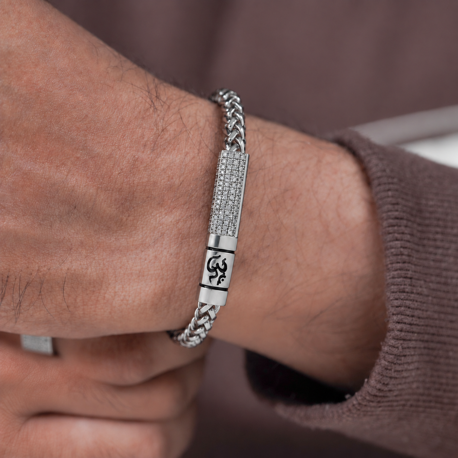 Men’s Sterling Silver Bracelet
