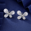 Butterfly Crystal Stud Earrings