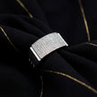 Silver Square CZ 925 Sterling Silver Ring for Men