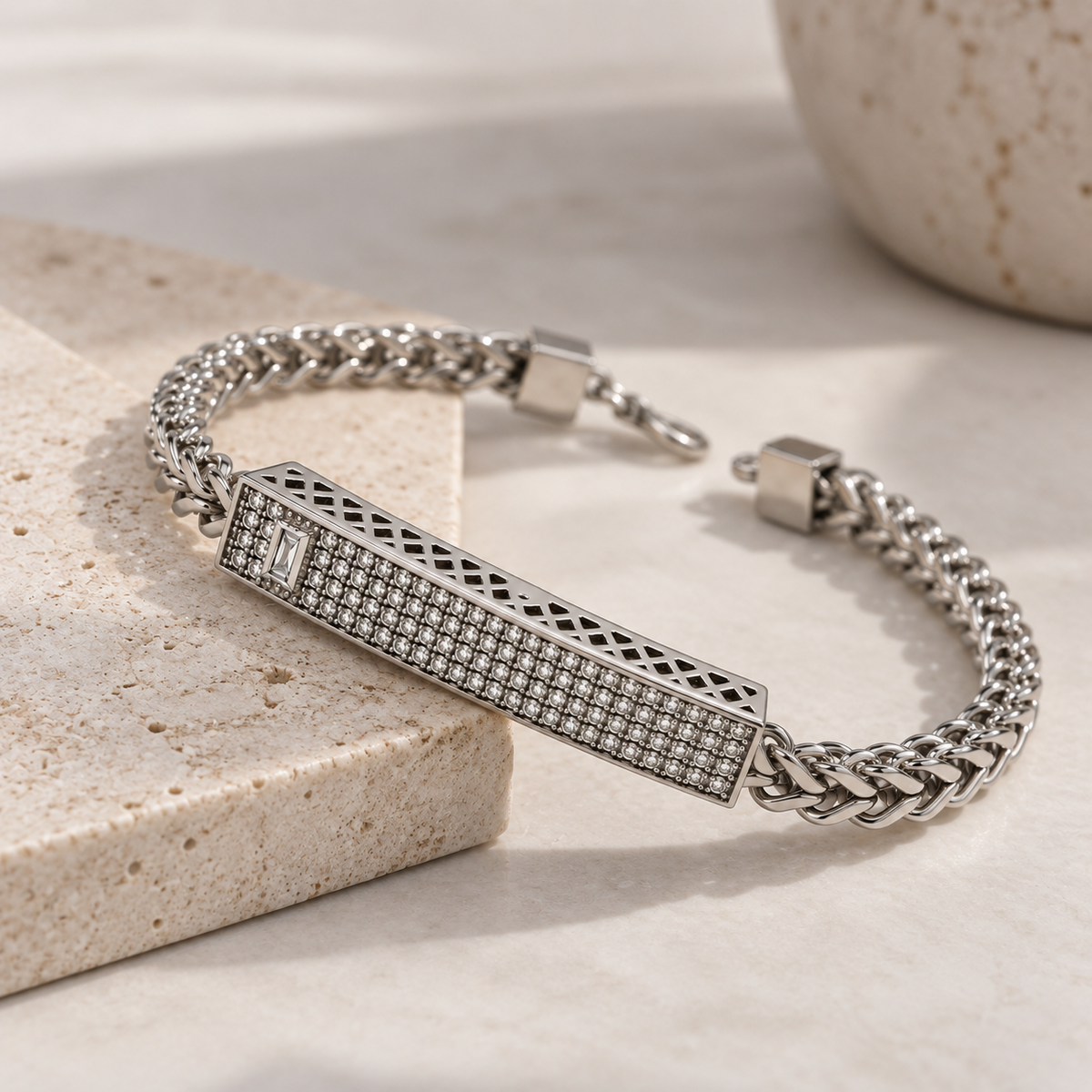 Men’s 925 Sterling Silver Bracelet
