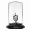 Balaji Ji Silver Idol with Glass Dome