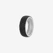 Minimal Black Stone Ring in 925 Silver – Elegant Stackable Statement Jewellery for Women