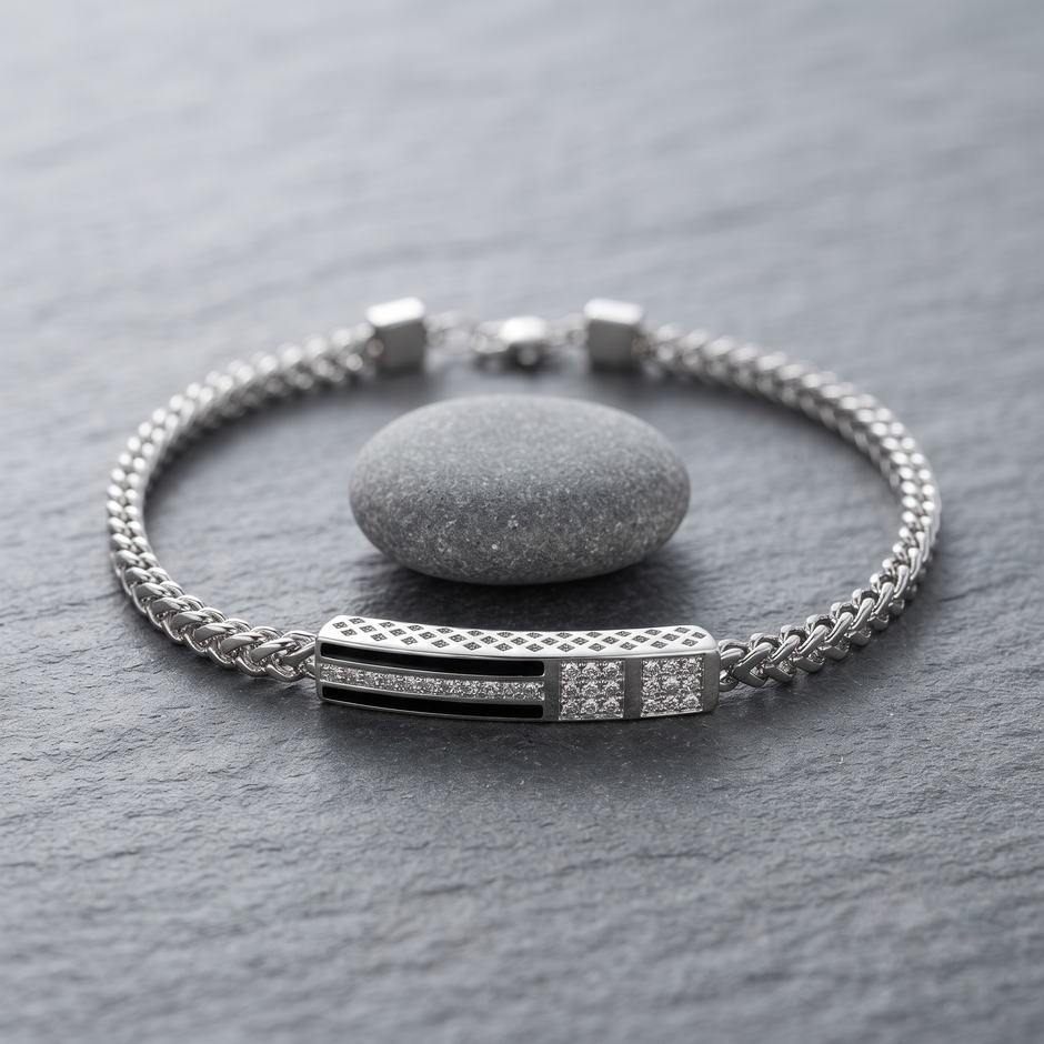 Men’s 925 Sterling Silver Bracelet

