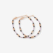 Blush Beaded 925 Sterling Silver Rose Gold Kid's Bracelet