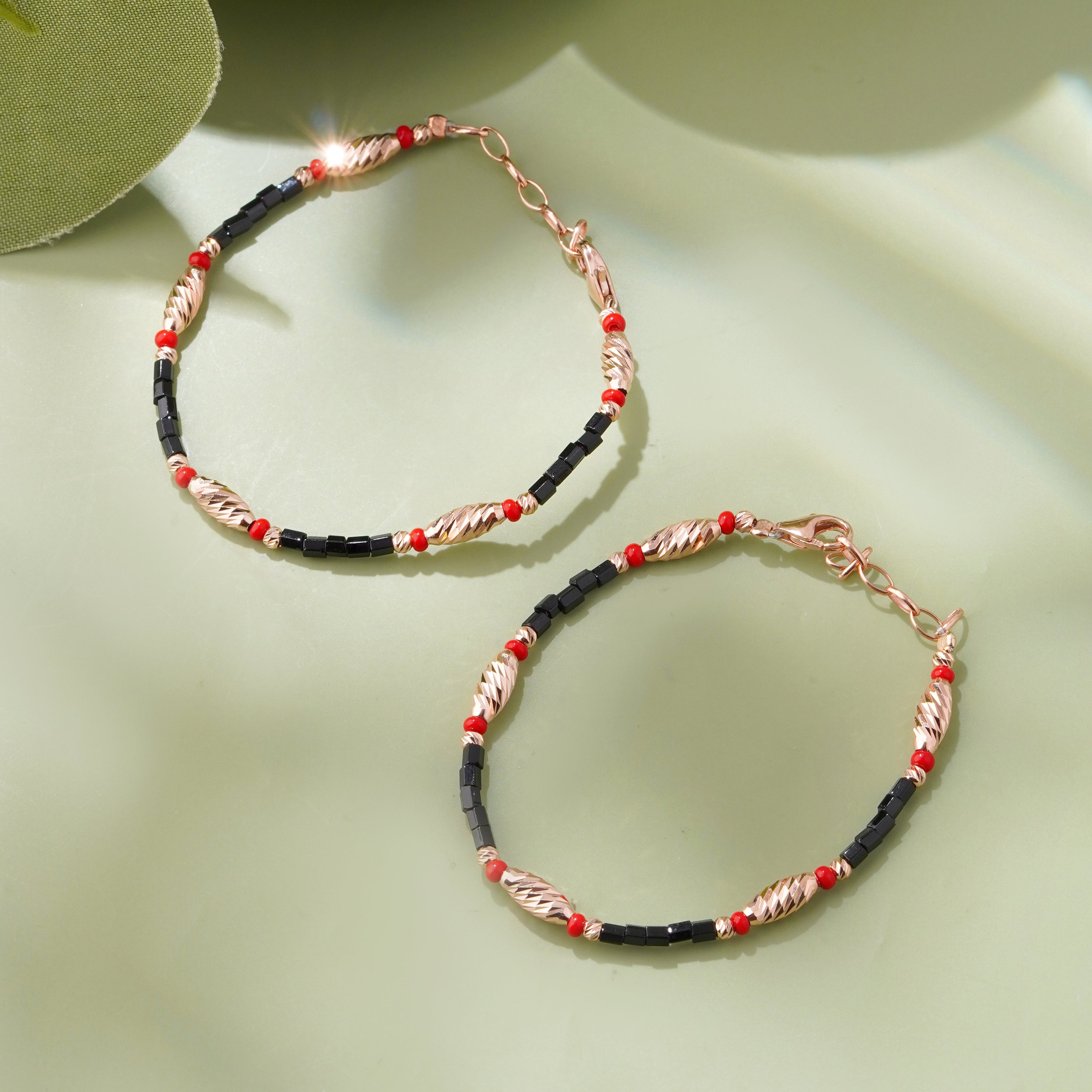 Bold Harmony 925 Sterling Silver Rose Gold Kid's Bracelet