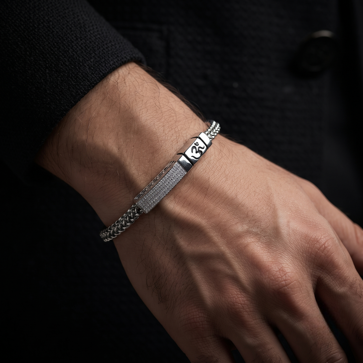 Men’s Sterling Silver Bracelet
