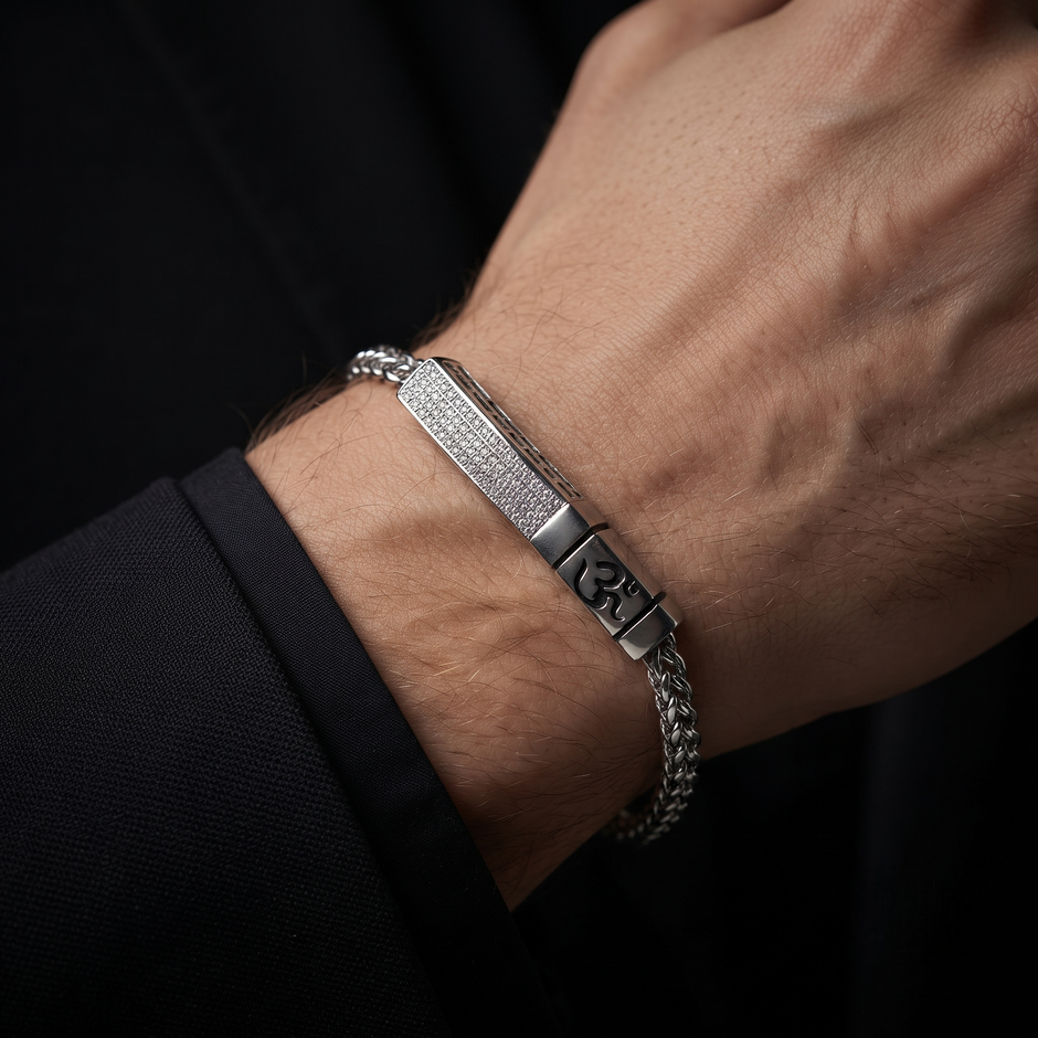 Men’s Sterling Silver Bracelet
