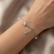 Butterfly Star Pearl 925 Sterling Silver Bracelet for Women
