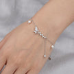 Butterfly Star Pearl 925 Sterling Silver Bracelet for Women