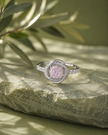 Adjustable Silver Diamond Ring