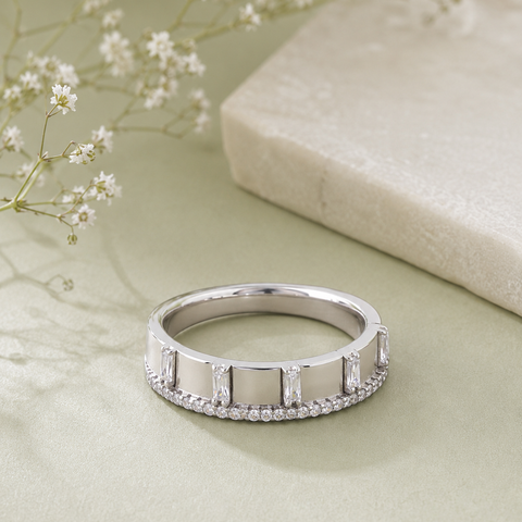 Simple Diamond Ring
