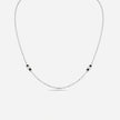 Classic Silver Beaded 925 Sterling Silver Mangalsutra for Women
