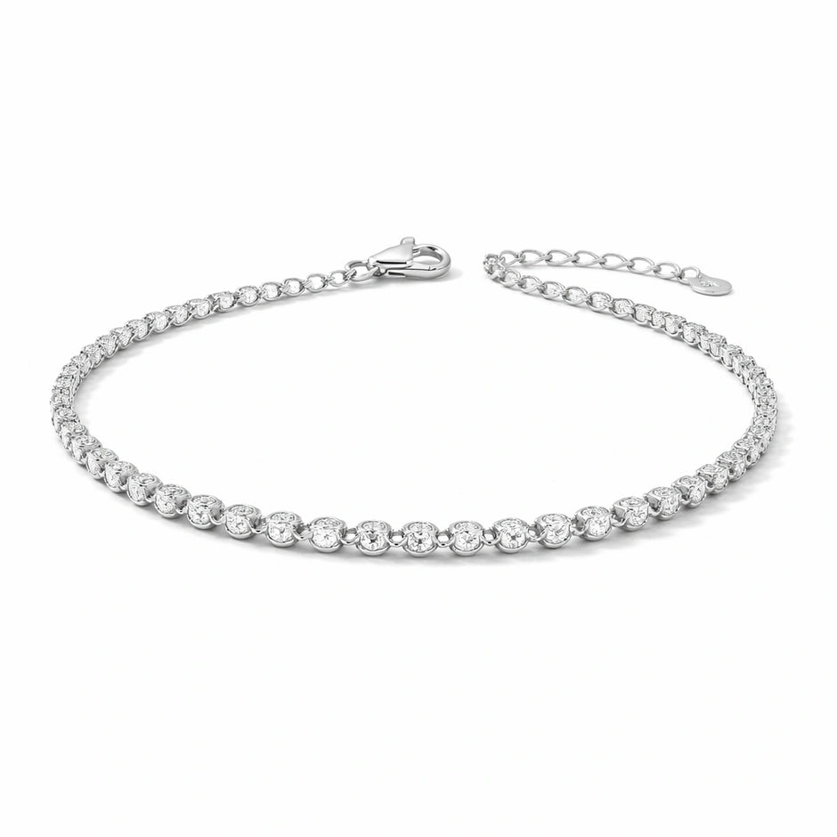 Classic Tennis Diamond Adjustable Bracelet for Women