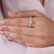 Silver Ring With Dimond 