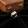 925 Sterling Silver Men's Ring with CZ Stones