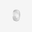Modern Classic Pattern 925 Sterling Silver Couple Band for Men