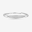 Modern Elegance CZ Sterling Silver Bracelet