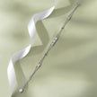 Floral Diamond Adjustable Silver Bracelet for Women