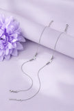 Diamond Sparkle Butterfly 925 Sterling Silver Anklet for Women