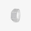 Bold Luxe Diamond CZ 925 Sterling Silver Ring for Men 