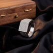 Bold Luxe Diamond CZ 925 Sterling Silver Ring for Men 