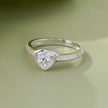 Elegant Trillion-Cut Solitaire Ring