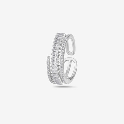 Elegant Diamond Adjustable Ring