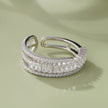 Elegant Diamond Adjustable Ring