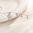 Flamingo Charm 925 Sterling Silver Bracelet for Women