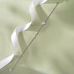 Butterfly Charm Adjustable Silver Bracelet for Women