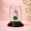 Ganpati Bappa Small Murti Glass Dome