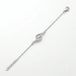 Infinity CZ 925 Sterling Silver Bracelet for Women