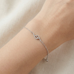 Infinity CZ 925 Sterling Silver Bracelet for Women