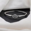 Geometric Diamond Grace Silver Bracelet for Women
