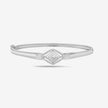 Geometric Diamond Grace Silver Bracelet for Women