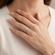 Heart Solitaire CZ Ring in 925 Sterling Silver for Women