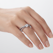 Heart Solitaire CZ Ring in 925 Sterling Silver for Women