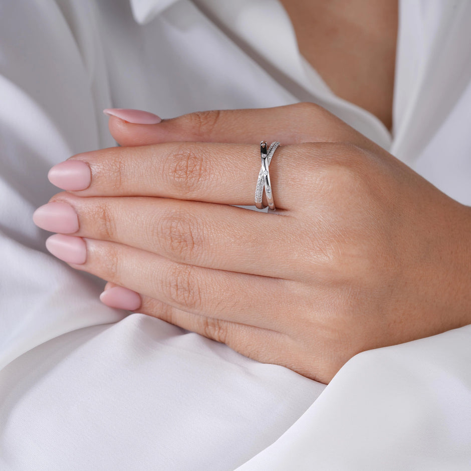infinity ladies ring and also adjustable ring  for women and also there party outfit an wedding also 